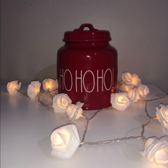 RAE DUNN RED CANISTER NEW